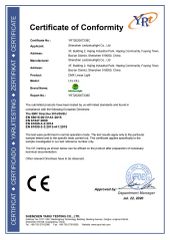 DMX LED Linear Light certificate of Shenzhen Ledcolourlight Technology Co., Ltd. – certificate photo, supplier certificates section