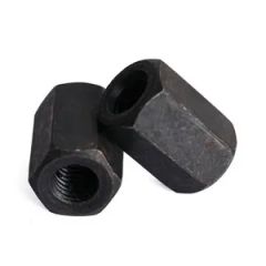 High Strength Grade 8.8 10.9 12.9 Carbon Steel Black Coated Extra-Long Hexagonal Coupling Nut - Hangzhou Better Fastener Technology Limited