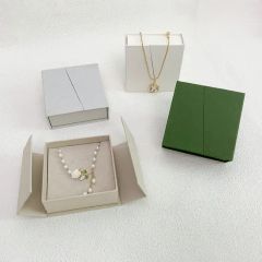 Premium Customized Cardboard Ring Bracelet Storage Jewelry Magnet Packaging Box - Image 3