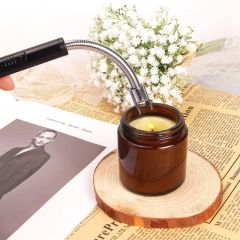 Candle Lighter for Fireplaces with Extended Handle & Heat Shield - Image 2