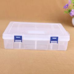 16 Grid Plastic Adjustable Jewelry Organizer Box Storage Container Case - Image 3