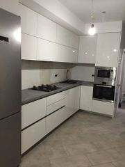 L Shaped Modular Kitchen Design Types L-shaped Hardware Brand Customized Cabinet Material BWP Plywood Countertop Material - Image 9