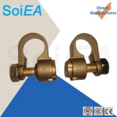 Brass and Copper Battery Post Quick Connector Positive & Negative Car Battery Terminals - Wenzhou Soiea Electric Co., Ltd.