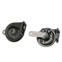 Universal Black Snail Car Horn Color Black Voltage 12V Style Daily Material ABS Current 2.8A Origin Xiamen Model NO. - Image 1
