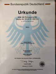 certificate certificate from Wenzhou HOLO Industrial EQP Manufacturing Co., Ltd.