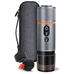 CONQUECO Compact Travel Espresso Machine Battery Powered USB-C 8 Cups 12V for Wholesale export worldwide - Image 2
