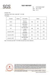 SGS TEST REPORT certificate from Changzhou Kadi International Trade Co., Ltd.