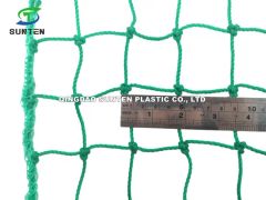 Green HDPE Container Net, Fall Arrest Net, Construction Safety Catch Net, Anti-Falling Net - Image 2