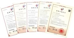 patent certification certificate from Jiangsu Huafilter Hydraulic Industry Co., Ltd.