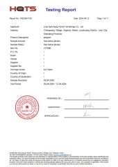 HQTS Testing Report for Playpen certificate from Linyi Suzaku International Trade Co., Ltd.