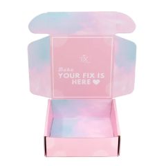 Custom Printed Gradient Pink Corrugated Mailer Box Shipping Packaging Carton - Shantou Eastcross Technology Co., Ltd