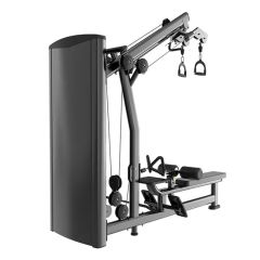 Steel Gym Strength Equipment Pin Load Selection Low Row Exercise Seated Pulldown Machine for Sale - Image 2