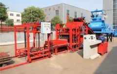 Full Automatic Construction Machinery Concrete Block Brick Paver Making Machine - Image 3