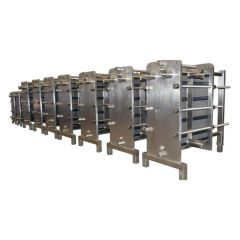 Multi-Section Heat Exchangers for Pasteurization HS Code 84195000 Model NO. AK, AR Style Plate Type Warranty 12 Months Payment Terms: T/T - Image 2