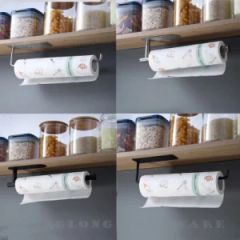 New Style Stainless Steel Black Bathroom Kitchen Hardware Pendant Tissue Hook Towel Rack - Image 1