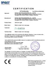 CE-EMC LED HID BULBS certificate from Shenzhen Focus Lighting Co., Ltd.