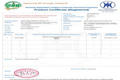 soncap certificate from Jinan Himax Machinery Co., Ltd.