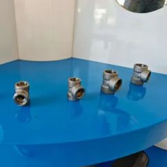 Deformation Resistance Stable Structure Stainless Steel Socket Weld Forged Pipe Tee - Image 2