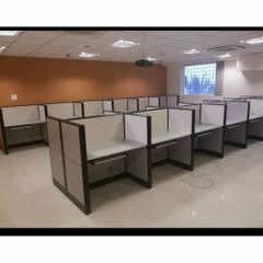 Modular Office Partition Color Brown Design Modular Built Type Prefab Usage/Application Office Brand Shallom Prefab - Image 2