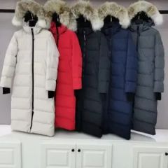Women Down Jacket with Winter Outdoor Coats Simple Design Plaid Warm Windproof Long Solid Color Plus Size Satin 80% - Anhui Zhoushan E-Commerce Co., Ltd.
