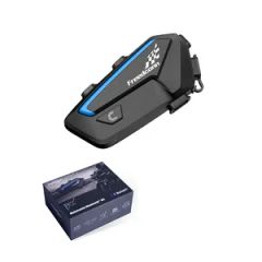 Waterproof Motorcycle Helmet Bluetooth Headset Intercom Moto Full Duplex Interphone - Image 1