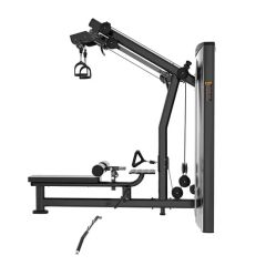Steel Gym Strength Equipment Pin Load Selection Low Row Exercise Seated Pulldown Machine for Sale - Image 3