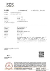 EN 62115 certificate from Foshan Hanse Industrial Co., Ltd.