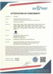 Electric Golf Cart Series. CE Certificate 2024 certificate from Legend EV Co., Ltd.