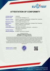 EU Test certificate from Hunan Echwater Technology Co., Ltd.