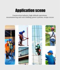 PPE Safety Ropes for Heights Work with Durable Materials Color Black Origin China Model NO. s012 Trademark YUGU Strength - Image 3