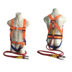 Polyester Webbing Fall Arrest Harness Safety-Belt-Rope Color Pink OEM ODM Yes Origin China Strength 22kn Model NO. - Image 1