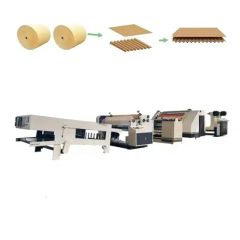 Xinglong 1600mm Single Facer 2 Layer Corrugated Paper Board Making Machine - Image 1