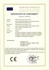 CE certificate from Shenzhen Etenda Technology Limited