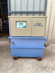 Three Phase ECHOGEN 15 Kva Oil Cooled Servo Stabilizer Phase Three Phase Power Rating 15 Kva Load capacity 20 KVA Stabilizer Bypass - Image 1