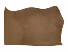 Brown Oily Plain Goat Leather, For Footwear Finish Oily Color Brown Size 6 sq ft Pattern Plain Thickness 10mm Material Goat - Image 1