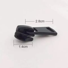5# Anti-Loading Waterproof Zipper Sliders Reverse Installation for Invisible Nylon Zip Bag Jacket Zip Head Pull DIY Sewing - Image 5
