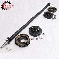 Factory Outlet Standard Axle Kits Suspension Drop Axle 10 Inch Electric Brake for with Axle - Image 2