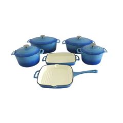 Cookwin Cast Iron 5PCS Enamel Cookware Set China LFGB FDA CE MOQ100 15D - Image 2