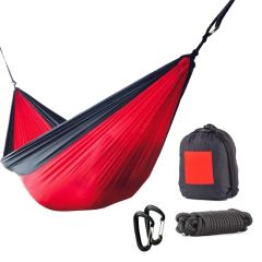 Carabiners Portable Set Camping Ripstop Parachute Nylon Durable Hammock - Image 4