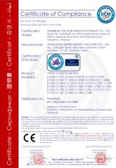 CE certification of traffic cone and cone bar certificate from Hangzhou Safer Traffic Facilities Co., Ltd.