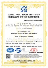 Certificate certificate from Guangzhou Changxun New Material Technology Co., Ltd.