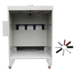 Batch Powder Coating Spray Paint Booth for Sales Origin China Condition New Trademark COLO Coating Powder Model Colo-1517 - Hangzhou Feifu Import and Export Co., Ltd.