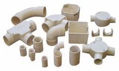 PVC Electrical Fitting Material Pvc Safety Safe To Use Weight Light Weight Finish Optimal - Image 1