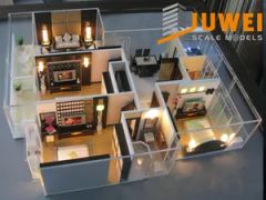 Architectural Layout Model Making of House Building (JW-59) Model NO. JW-59 Trademark Juwei Type Display Model HS Code - Image 1