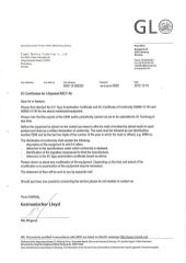 GL(EC) certificate of life jacket certificate from NINGBO MERCE TECHNOLOGY CO., LTD.