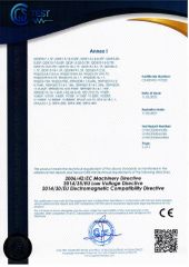 CE certificate from Zhejiang Zheli new material Co., LTD