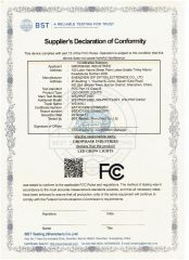 FCC 2 certificate from Shenzhen GIP Company Limited