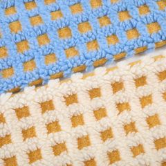 3D Jacquard Sherpa Fleece Fabrics for garmnet,handbag - Image 3
