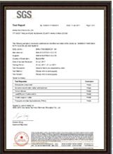 certificate certificate from Anhui Bochen Eco Co.