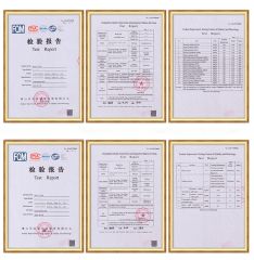 Test Reports certificate from Wuhan Newray Packaging Solutions Co., Ltd.